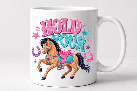 Horse Lover PNG Cute Horse Quote Sublimation Design SVG BillahCrafts 