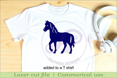 Horse silhouette laser cut outs SVG file SVG APInspireddesigns 
