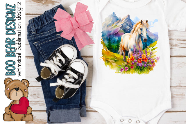 Horse Sublimation Sublimation Boo Bear Designz 