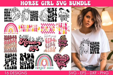 Horse SVG Bundle Sublimation Cut file SVG Freeling Design House 