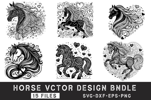 Horse SVG Bundle SVG Rupkotha 