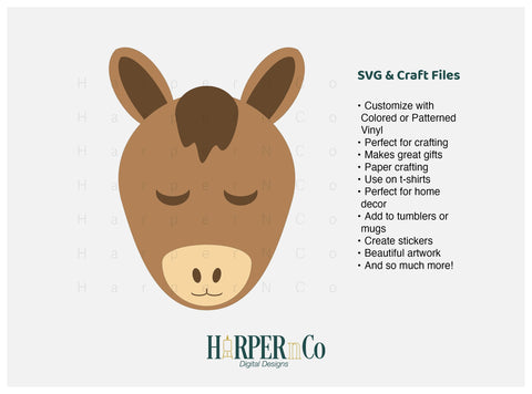 Horse SVG PNG Cut EPS File SVG HarperNCo 