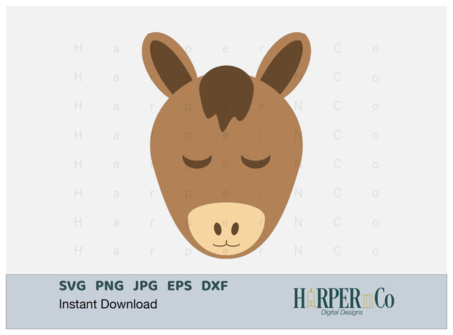 Horse SVG PNG Cut EPS File SVG HarperNCo 