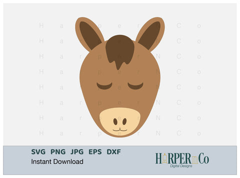 Horse SVG PNG Cut EPS File SVG HarperNCo 