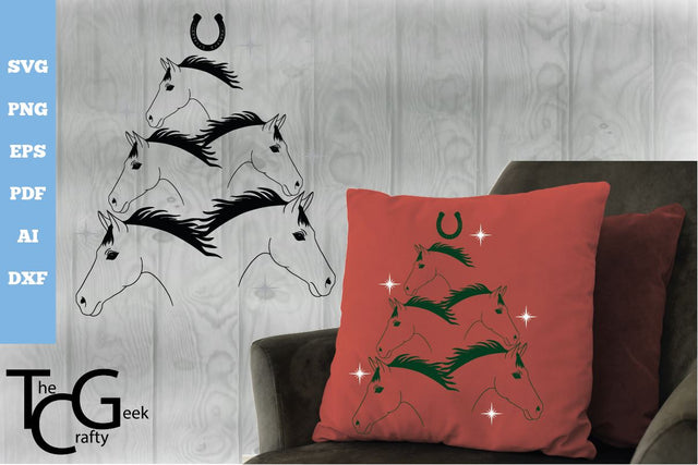 Horse Tree SVG SVG The Crafty Geek 
