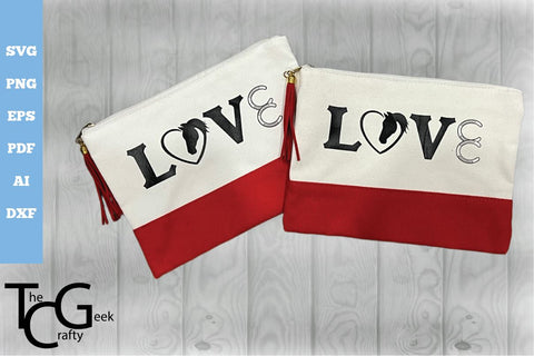 Horses Love SVG SVG The Crafty Geek 