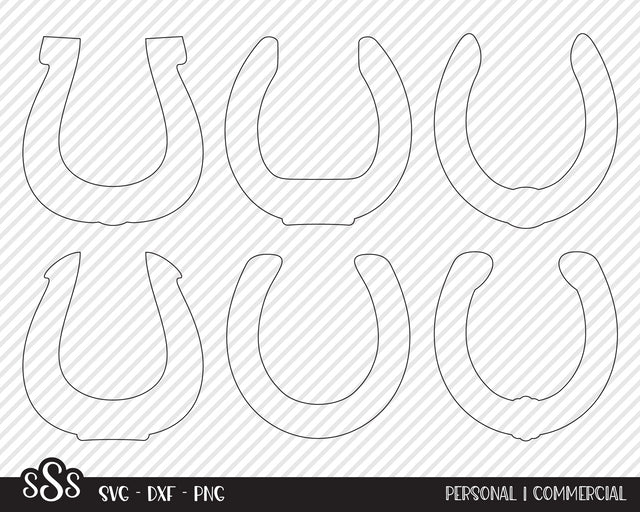 Horseshoe Bundle | Country SVG SVG Texas Southern Cuts 