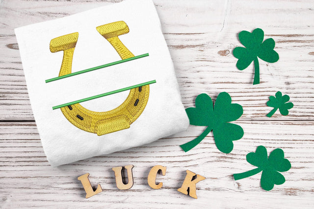 Horseshoe Split Embroidery Embroidery/Applique DESIGNS Risa Rocks It 