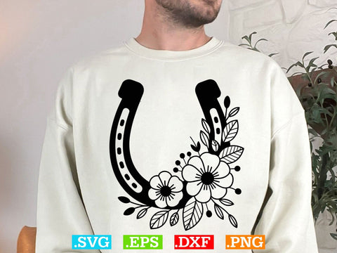 Horseshoe Svg, Horse Shoe Split Monogram SVG Creativeart88 