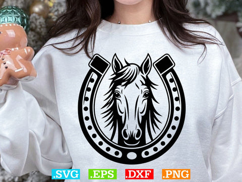 Horseshoe Svg, Horse Shoe Split Monogram SVG Creativeart88 