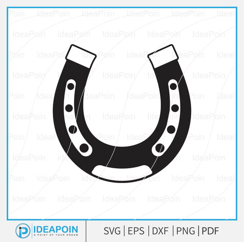 Horseshoe svg, Horseshoe Outline, Horseshoe Horseshoe split monogram, Horse Shoe Cut File SVG Dinvect 