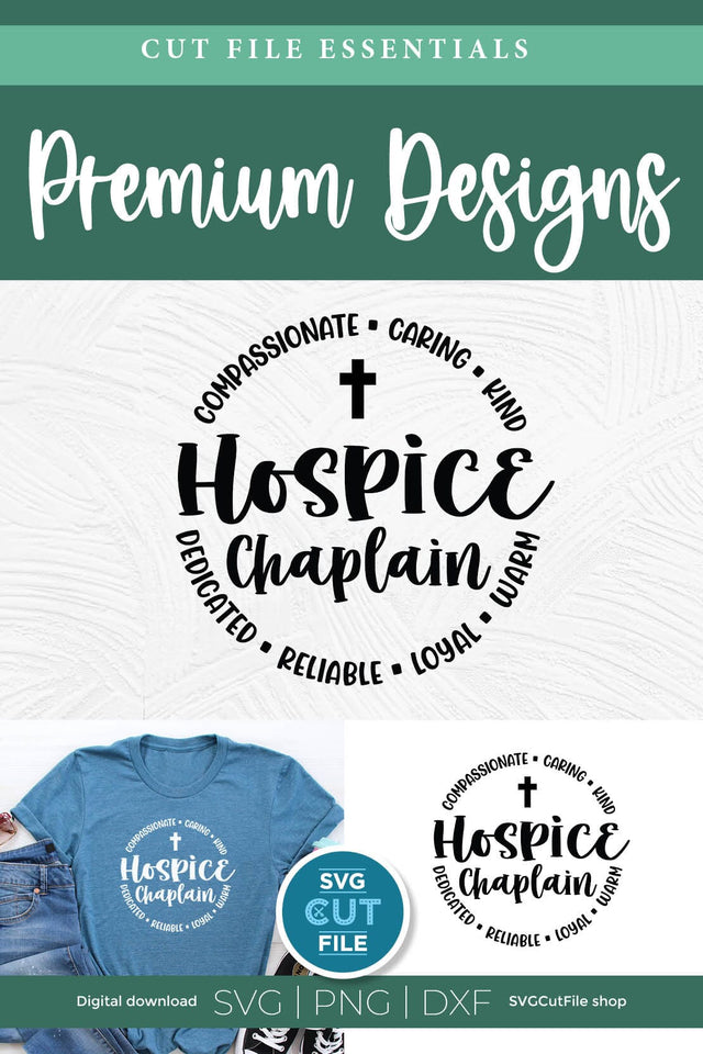 Hospice chaplain svg, chaplain svg, spiritual religious svg SVG SVG Cut File 