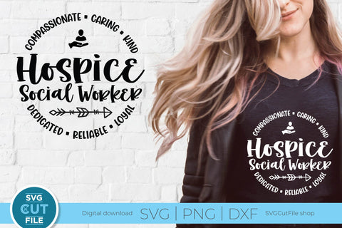 Hospice social worker svg, social work svg, hospice svg SVG SVG Cut File 