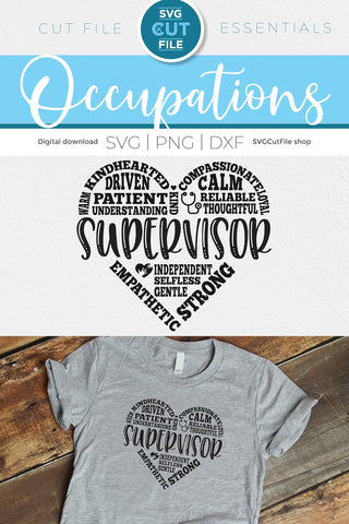 Hospital Supervisor svg, a medical boss svg for crafters SVG SVG Cut File 