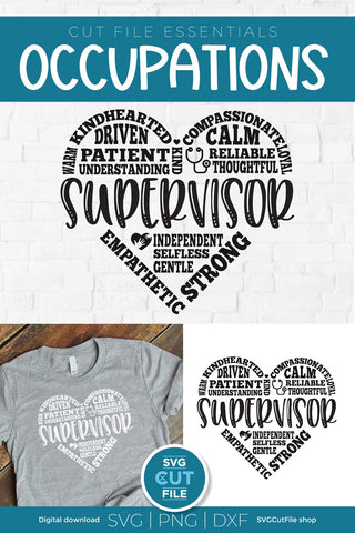 Hospital Supervisor svg, a medical boss svg for crafters SVG SVG Cut File 