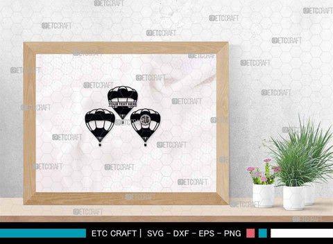 Hot Air Balloon SVG, Air Balloon Silhouette, Hot Air Svg, Balloon Rides Svg, Air Balloon Bundle SVG ETC Craft 