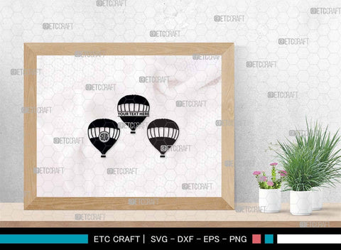 Hot Air Balloon SVG, Air Balloon Silhouette, Hot Air Svg, Balloon Rides Svg, Air Balloon Bundle SVG ETC Craft 