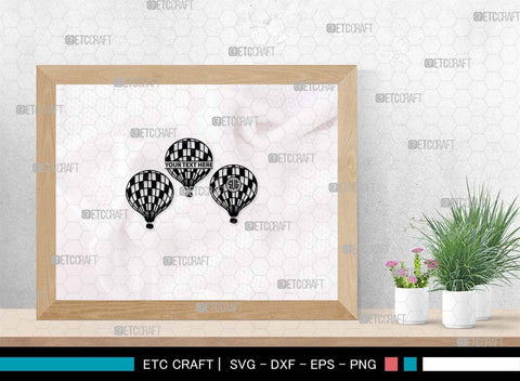 Hot Air Balloon SVG, Air Balloon Silhouette, Hot Air Svg, Balloon Rides Svg, Air Balloon Bundle SVG ETC Craft 