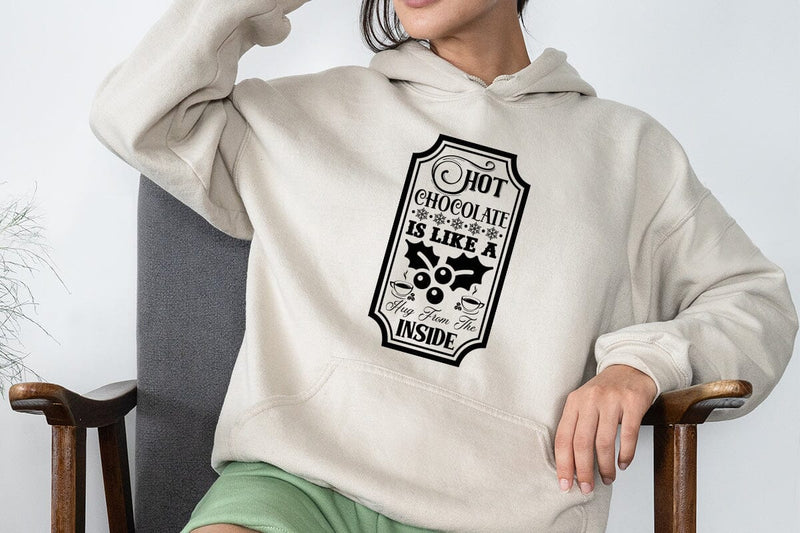 Hot chocolate is like a hug from the inside SVG Angelina750 