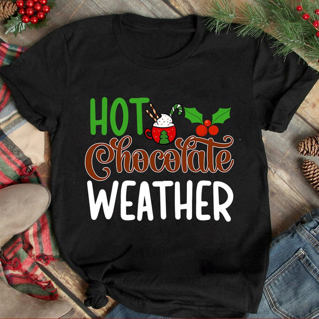 Hot Chocolate Weather SVG Cut File,Christmas SVG Design,Christmas Sublimation PNG,Christmas T-shirt Design, Christmas Clip art,Christmas Sublimation Bundle, Christmas SVG Bundle SVG Insomnia Std 