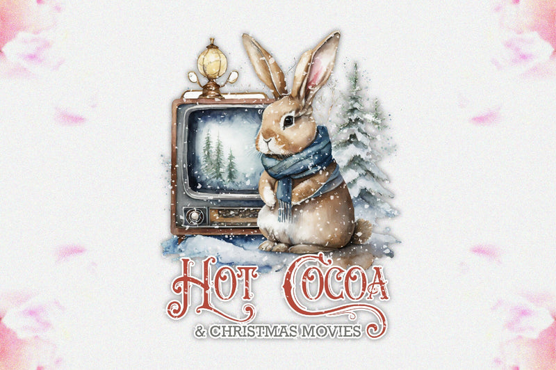 Hot Cocoa And Christmas Movies Sublimation Sublimation Jagonath Roy 