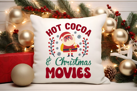 Hot cocoa and christmas movies SVG Design SVG Regulrcrative 