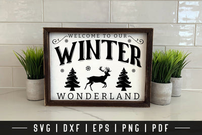 Hot Cocoa Bar, Winter Farmhouse Sign SVG SVG CraftLabSVG 