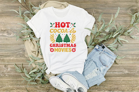 Hot cocoa & Christmas movies SVG Angelina750 