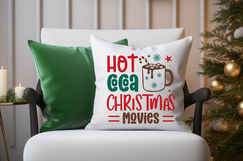 Hot cocoa christmas movies Svg Design SVG Regulrcrative 