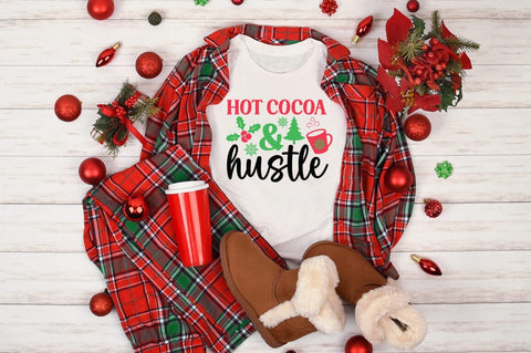 Hot Cocoa & hustle SVG Design SVG Designangry 