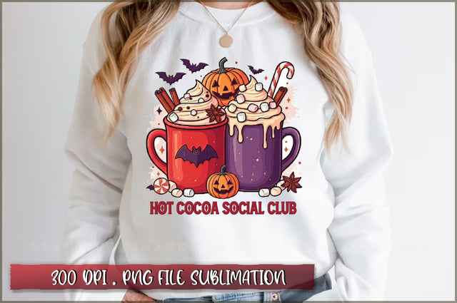 Hot cocoa social club Sublimation Sublimation Shetara Begum 
