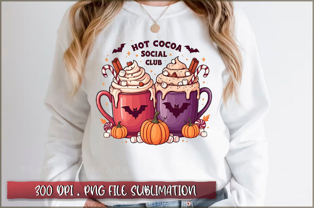 Hot cocoa social club Sublimation Sublimation Shetara Begum 