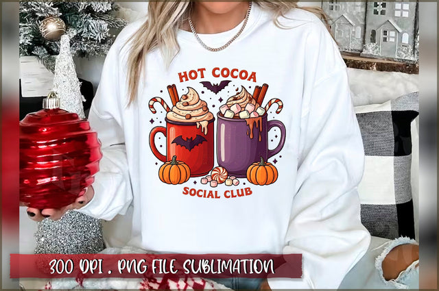 Hot cocoa social club Sublimation Sublimation Shetara Begum 