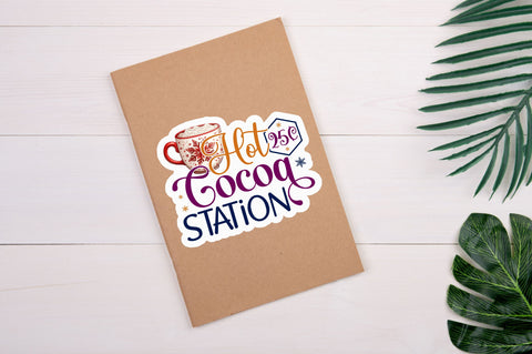Hot cocoa station Sticker Design Sublimation Regulrcrative 