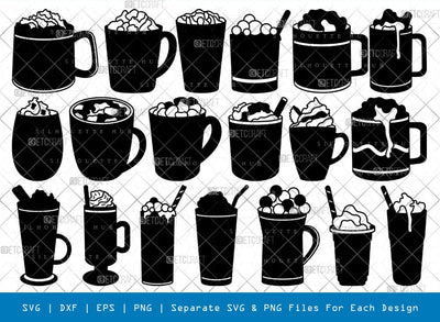 Hot Cocoa Svg Cricut Cut Files Png Bundle, SB01101 SVG ETC Craft 