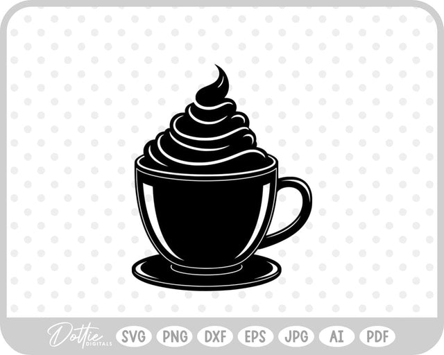 Hot Cocoa SVG DottieDigitals 