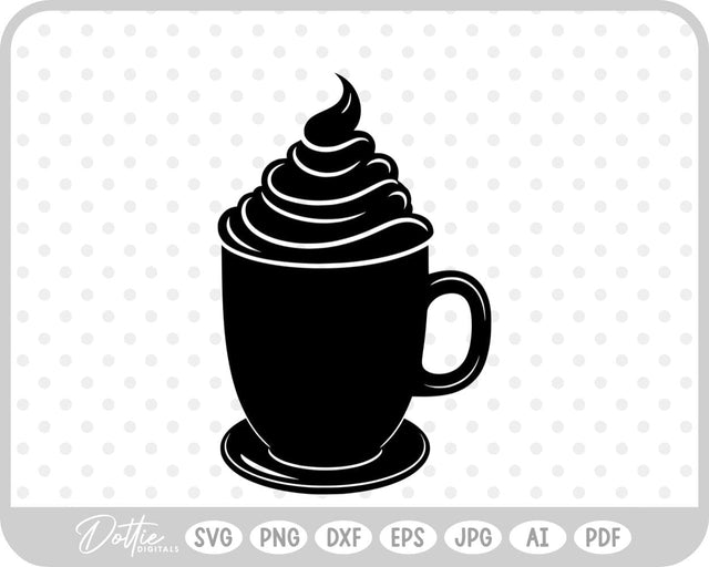 Hot Cocoa SVG DottieDigitals 