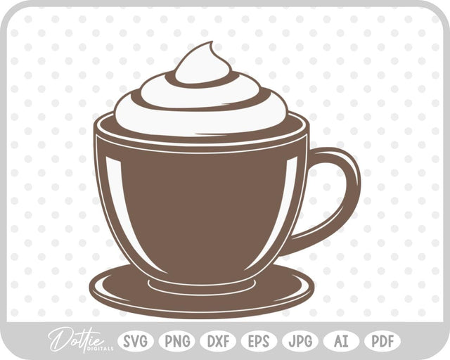 Hot Cocoa SVG DottieDigitals 