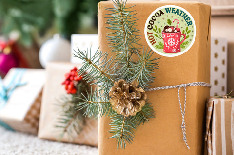 Hot cocoa weather Sticker Design Sublimation Regulrcrative 