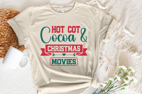 Hot Cot Cocoa & Christmas Movies SVG Angelina750 