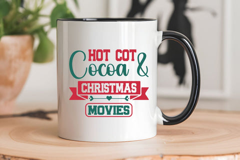 Hot Cot Cocoa & Christmas Movies SVG Angelina750 