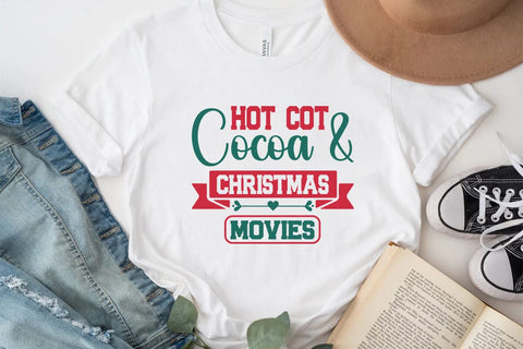 Hot Cot Cocoa & Christmas Movies SVG Angelina750 