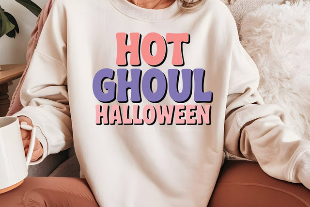 Hot Ghoul Halloween SVG Angelina750 