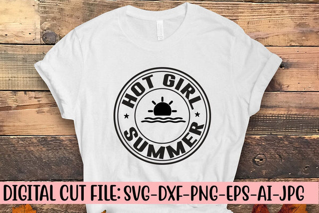 Hot Girl Summer SVG Design SVG Syaman 