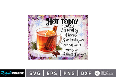 Hot toddy PNG Design Sublimation Regulrcrative 