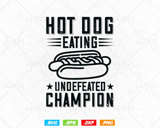 Hotdog Eating Contest Hot Dog Lover Gift Design Svg Png Files, Hot dog lover gift t-shirt design SVG DesignDestine 