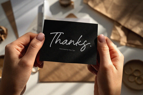 Hotman Ridley - Handwritten Script Font Font Timur type 