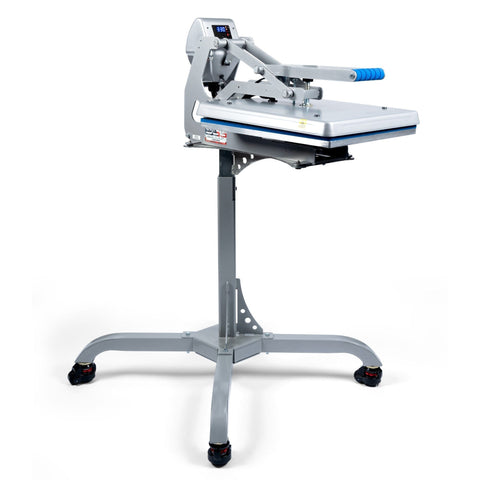 Hotronix Automatic Clam Heat Press - 16″ x 20″ with $100 in DTF Custom Transfers Physical Swing Design 