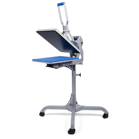 Hotronix Automatic Clam Heat Press - 16″ x 20″ with $100 in DTF Custom Transfers Physical Swing Design 