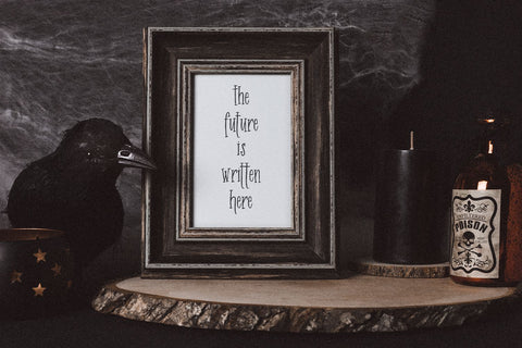 House of Haunts Serif Font Beck McCormick 
